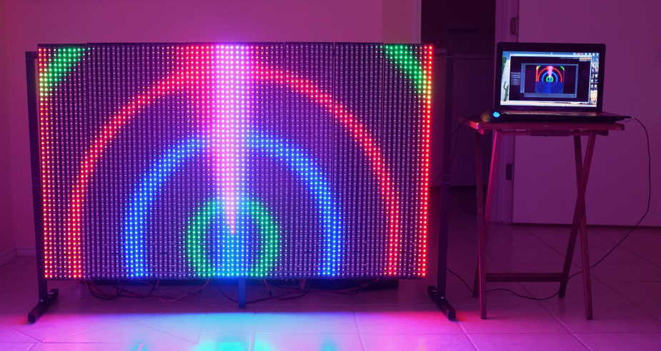 LED video wall